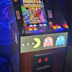 Retro Pac Man Arcade1up Cabinet With Over 15,000 Video Games