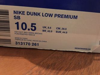 Nike SB size 10.5