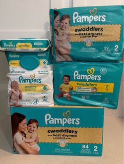 Pampers size 2