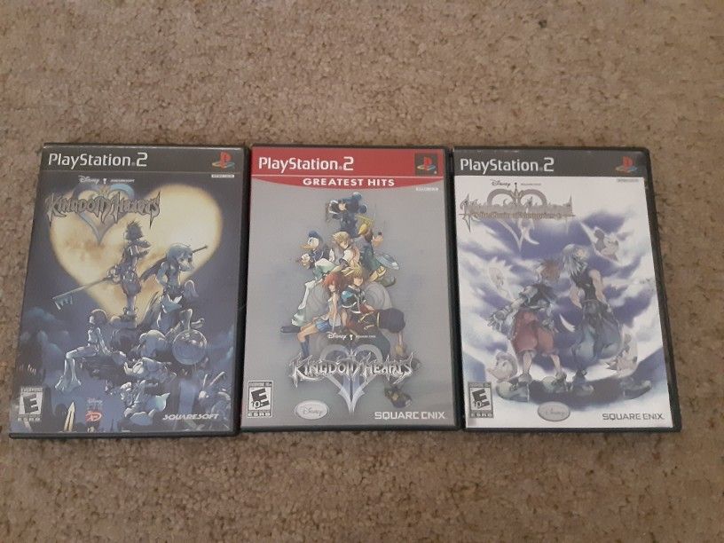 Sony Playstation 2 - Square Enix Kingdom Hearts Trilogy