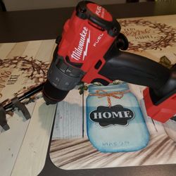 MilwaukeeM18 FUEL 18-Volt Lithium-Ion Brushless Cordless 1/2 in. Hammer Drill/Driver (Tool-Only)