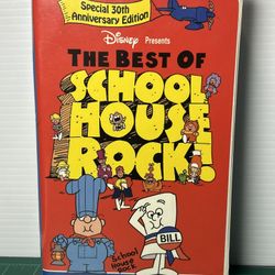 The Best of Schoolhouse Rock 30th Anniversary Edition (2002) Vintage VHS Video