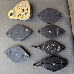 Stunt/ film pulleys lot