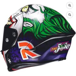 HJC RPHA 1N Joker Helmet Semi-Flat Green/Purple (MC-48SF) Medium White Semi-Flat Green/Purple (MC-48SF)