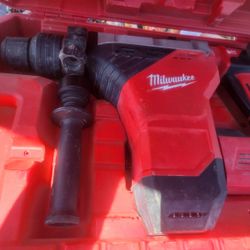 Milwaukee Rotary Hammer Multi Speed Used Works Great 