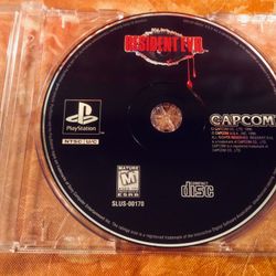 PlayStation 1 - Resident Evil 1 $20