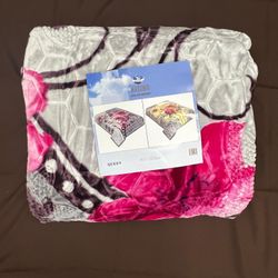Light Purple Double Sided Blanket Super Soft