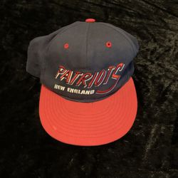 Vintage New England Patriots Snapback Hat