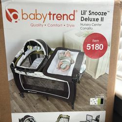 Baby Trend Lil' Snooze™ Deluxe II Nursery Center® Playard
