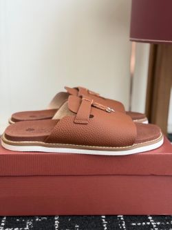 Loro Piana Men’s Slides With Box 2026 New