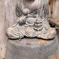 Large Seated Buddha Garden Statue – Outdoor Zen Decor