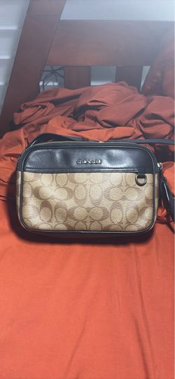 Coach Signature Crossbody Camera Bag