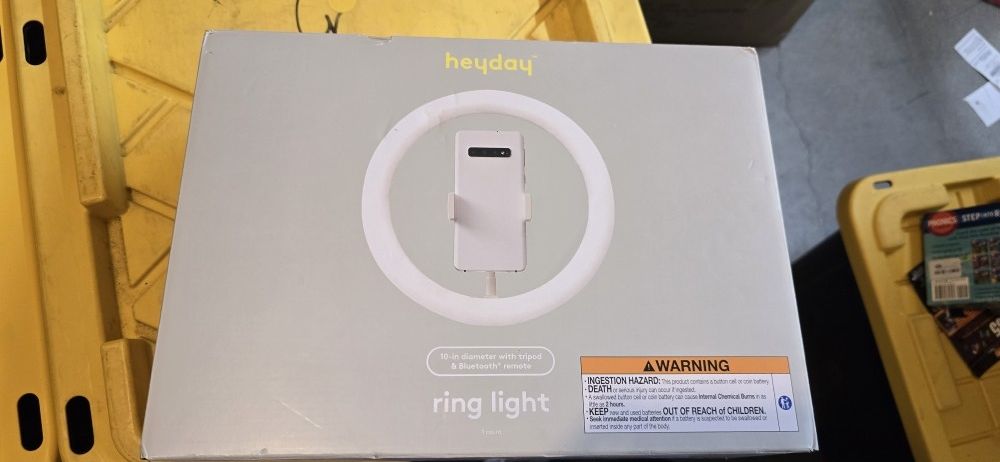 Ring Light With Tripod Includes Remote For Hands Free Shooting
