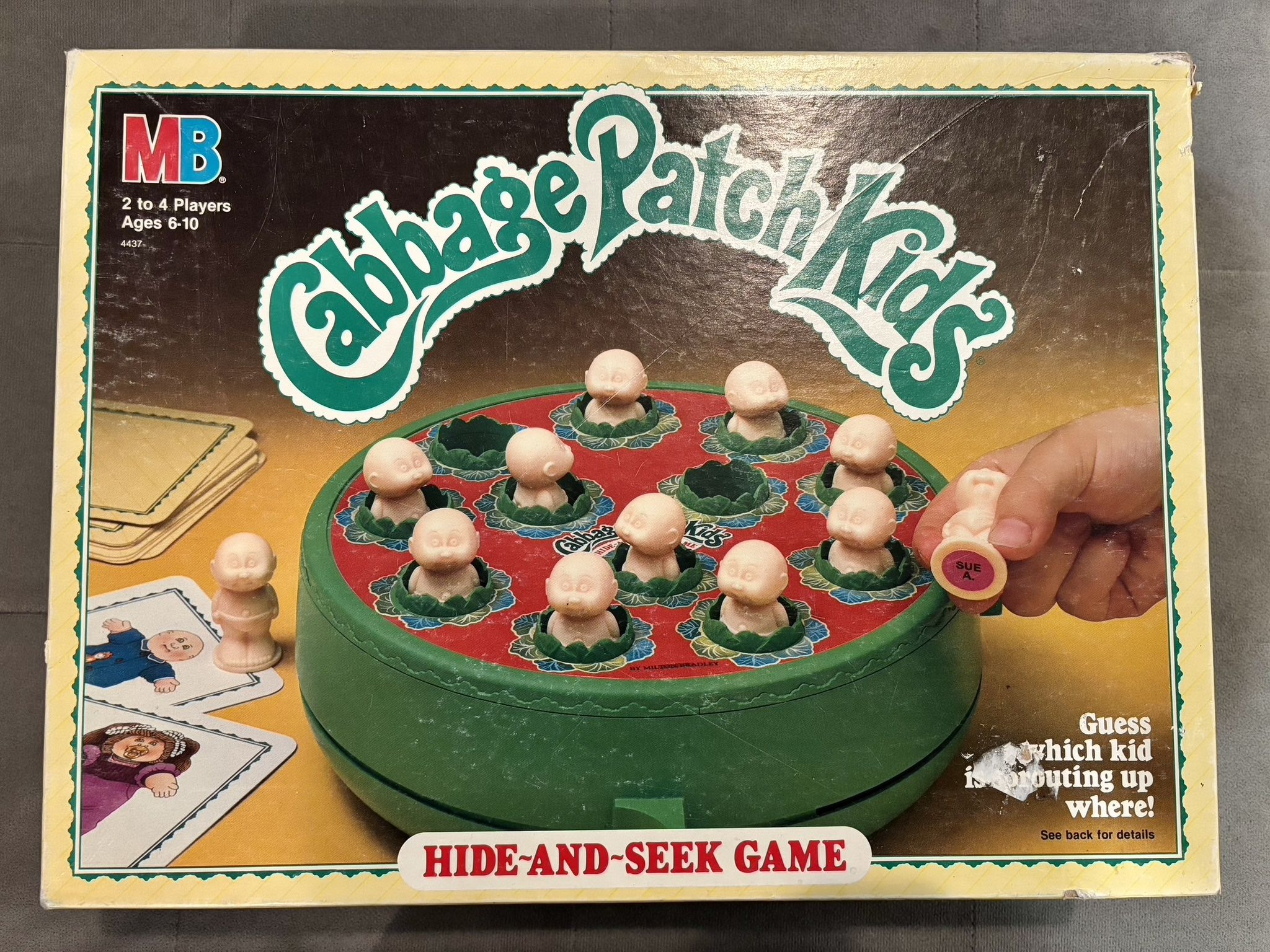 Vintage Cabbage patch kids hide and seek game 1984.