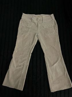 Beige Capri pants for women 2000s