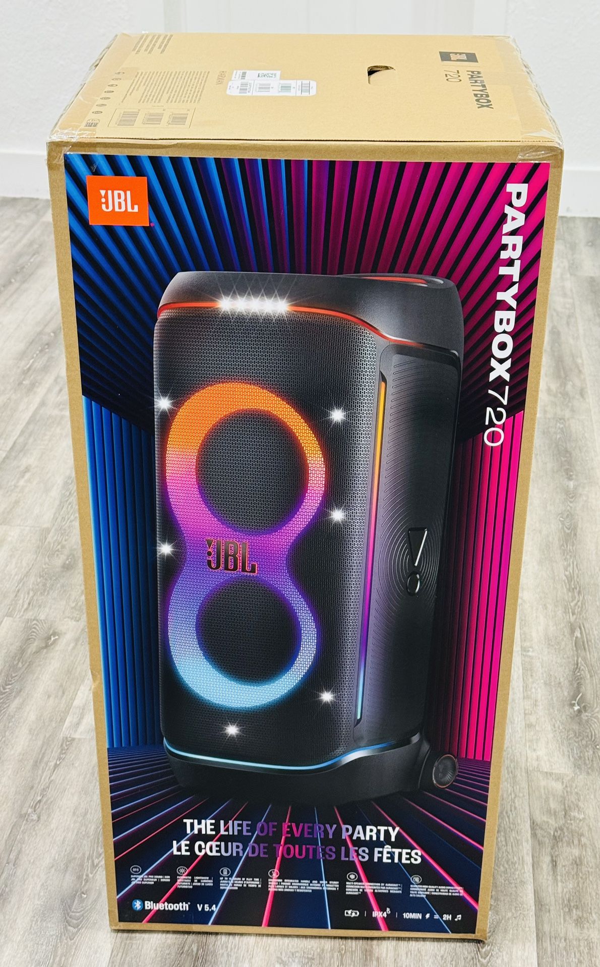 Jbl partybox 720 speaker Bluetooth bocinas parlantes equipos de música