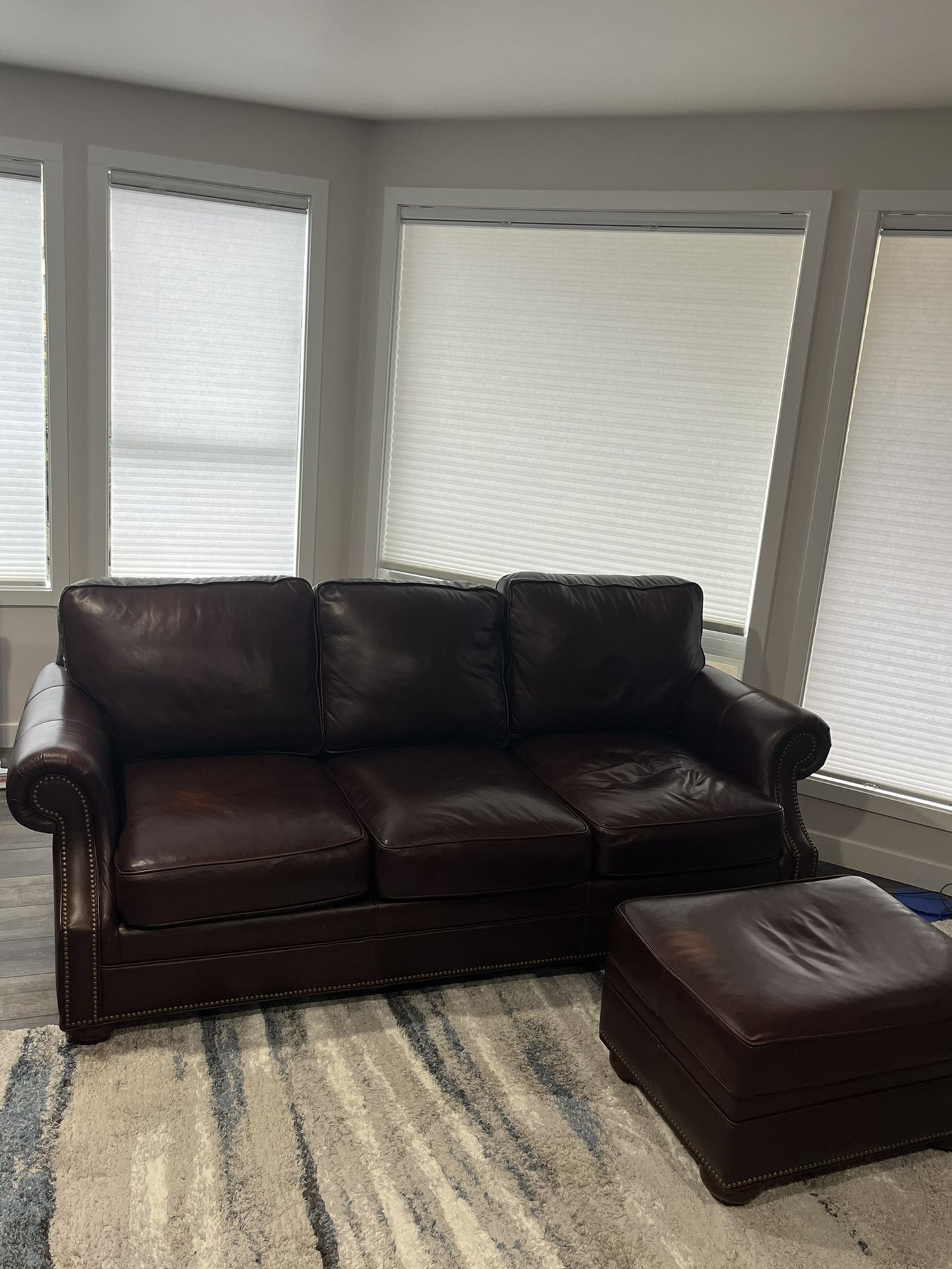 Bradington Young Couch, Ottoman, And Recliner