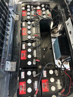 Golf cart batteries