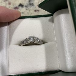 White Gold Diamond Ring