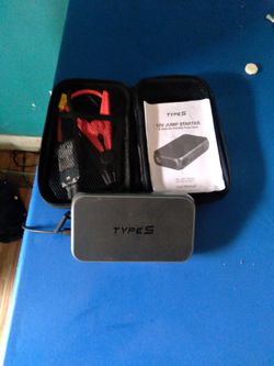 12v Jump Starter &8000mAh Power Bank