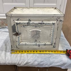 Antique Bread And Cake Cabinet 