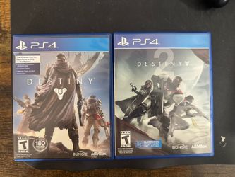 PS4 Destiny 1 & 2