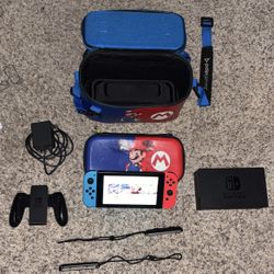 Nintendo Switch With Accessories
