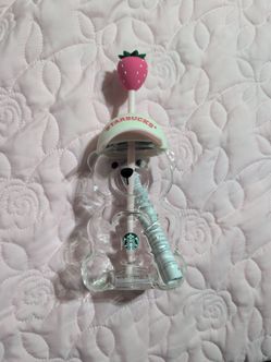 Bearita glass  pink  drinks limited edition new $40