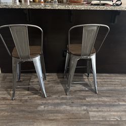 2 Counter Height Chairs 