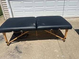 Stronglite adjustable & foldable massage table