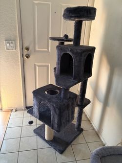 Cat tower and toys house