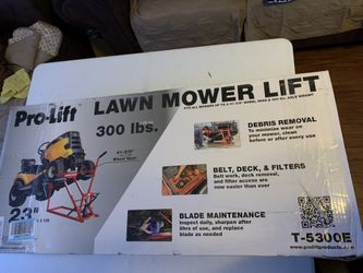 Brand New Pro Lift Jack For Lawn Mowers