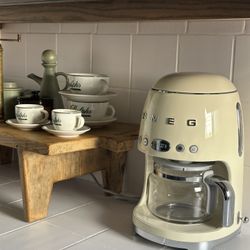 SMEG Drip Coffee Maker  ✩₊˚☕️⋆⁺₊✧🥐