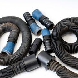 Dust Collection Hose Dust Right FlexiPort Power Tool Hose Kit  3' to 12' Expandable Hose