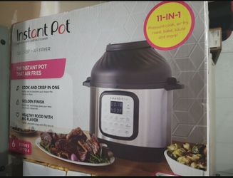 Instant Pot 6 Qt Duo Crisp + Air fryer
