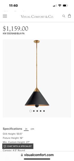 Kelly Wearstler Lighting Brand New. 2 Lights For The Price Of 1.