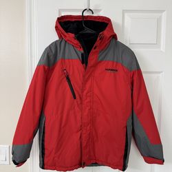 Boys size 10/12 Hawke & Co. Winter ski/snowboard jacket like new condition in Weston.