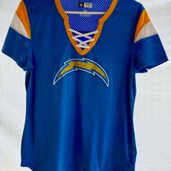 Los Angeles Chargers  Women’s Lace-Up Jersey 💙💛🏈  