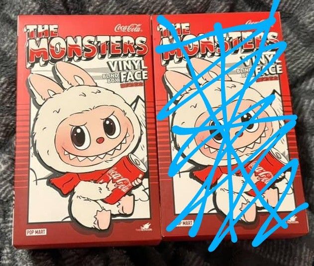 *Authentic* The Monsters Labubu Limited Coca-Cola Edition