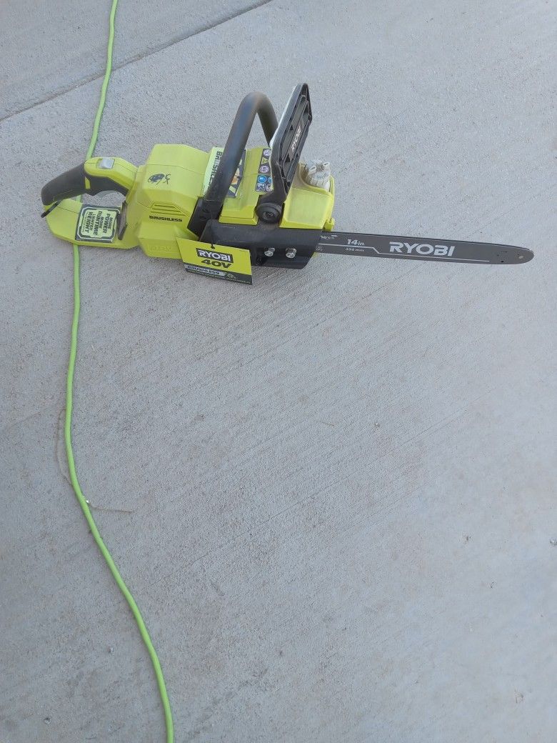 40v Chain Saw 14in