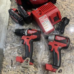 Milwaukee brushless drill & impact driver 