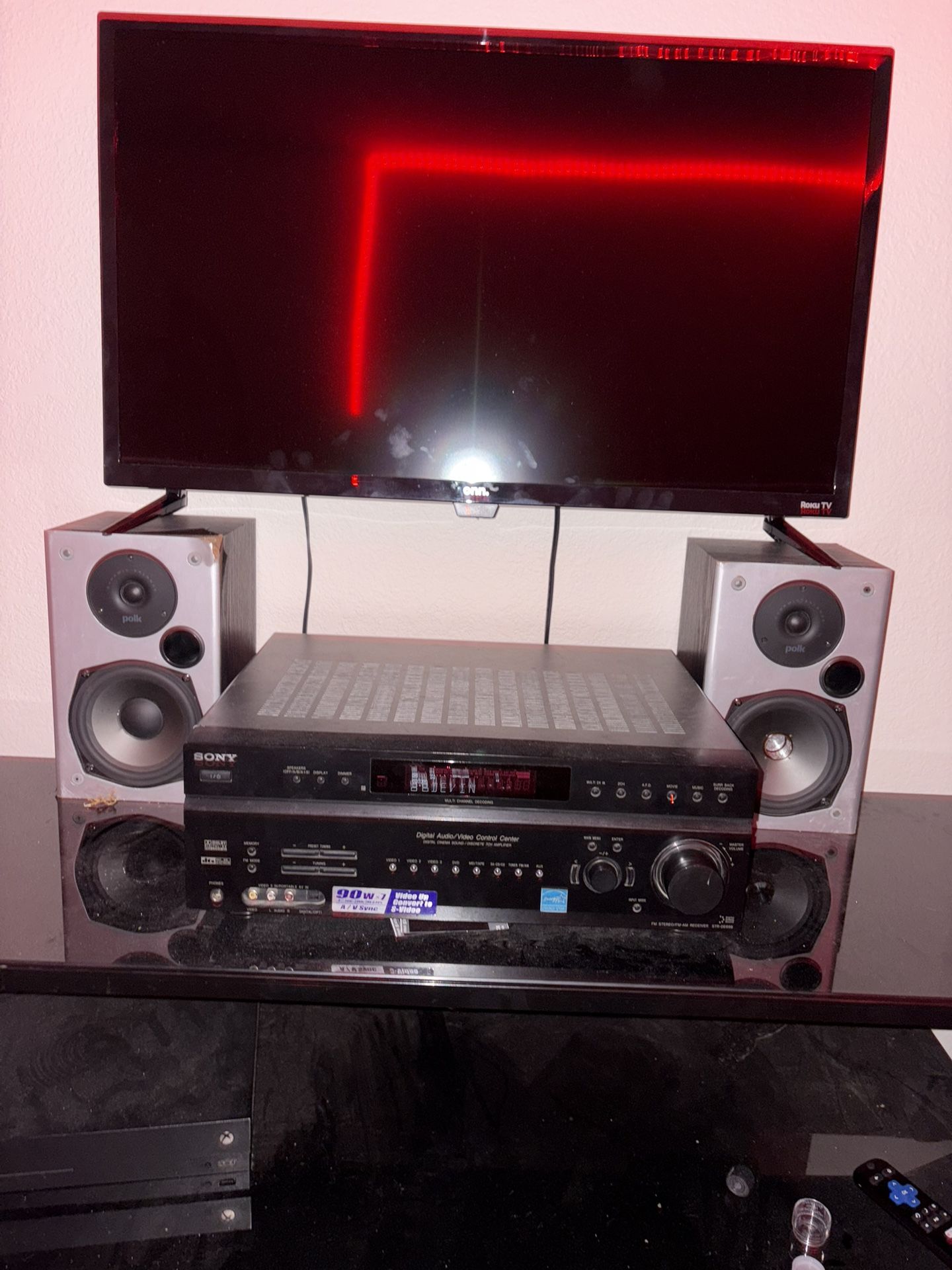 Home Audio Setup W Sub