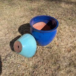 Glazed Ceramic Planters