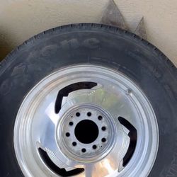 LT245/70R17 Aluminum 5lug Rims Chevy 