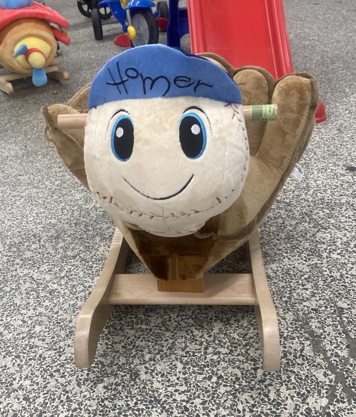 Homer Baseball Rocker for Toddlers