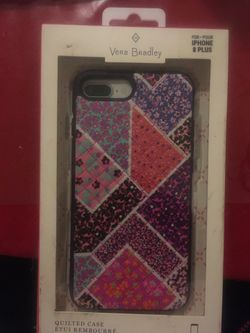 Vera Bradley iPhone 7/8plus quilted case