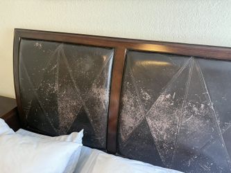 Bed Frame And 2 End Tables