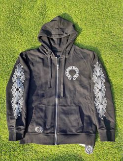 Chrome Hearts Zip-Up Hoodie