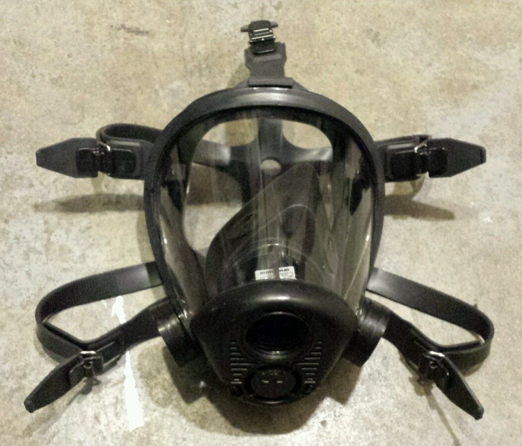Survivair Gas Mask w/ Filter Military Grade