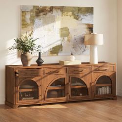 Jardine 84" Oak Media Console